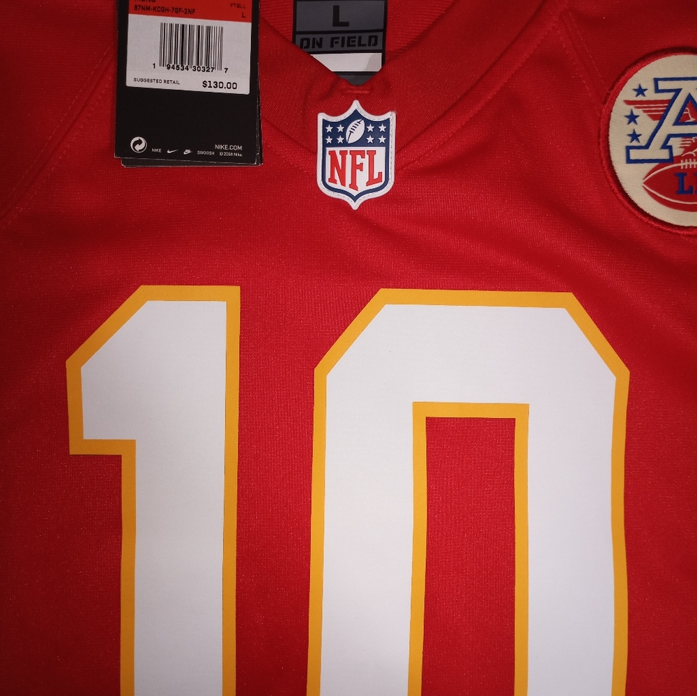 New with tags authentic Nike NFL Kansas city chiefs Tyreek Hill jersey